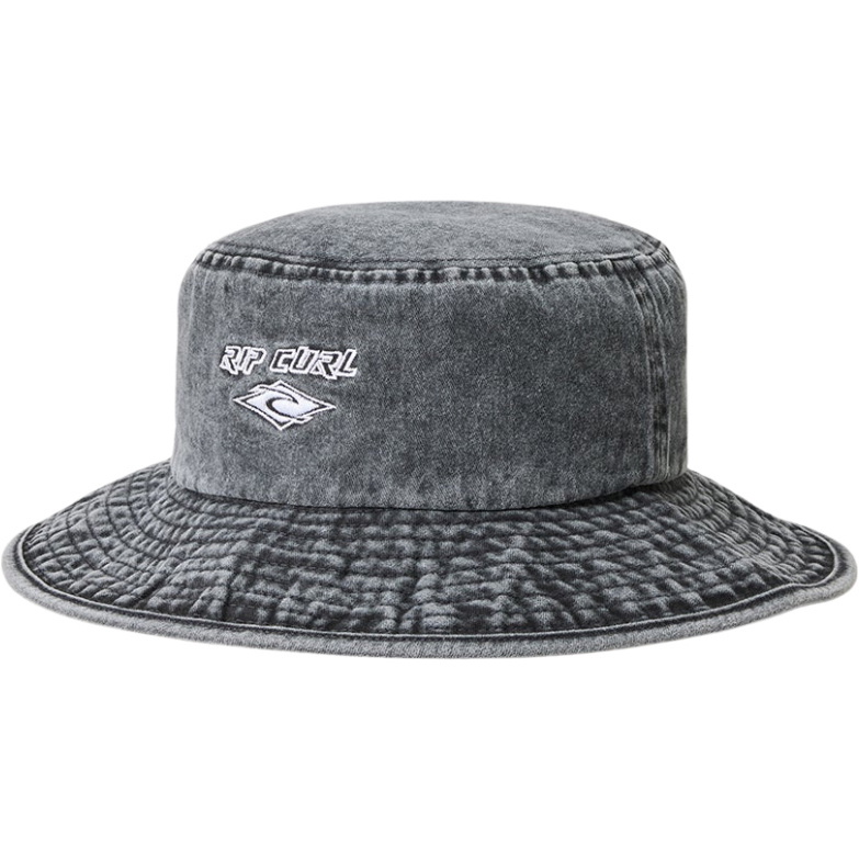 2026 Rip Curl Womens Premium Surf UPF Sun Hat 04OWHE - Washed Black / Black